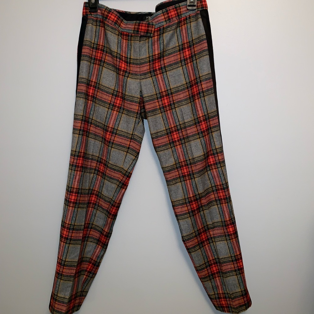 J. Crew wool shell lining pants